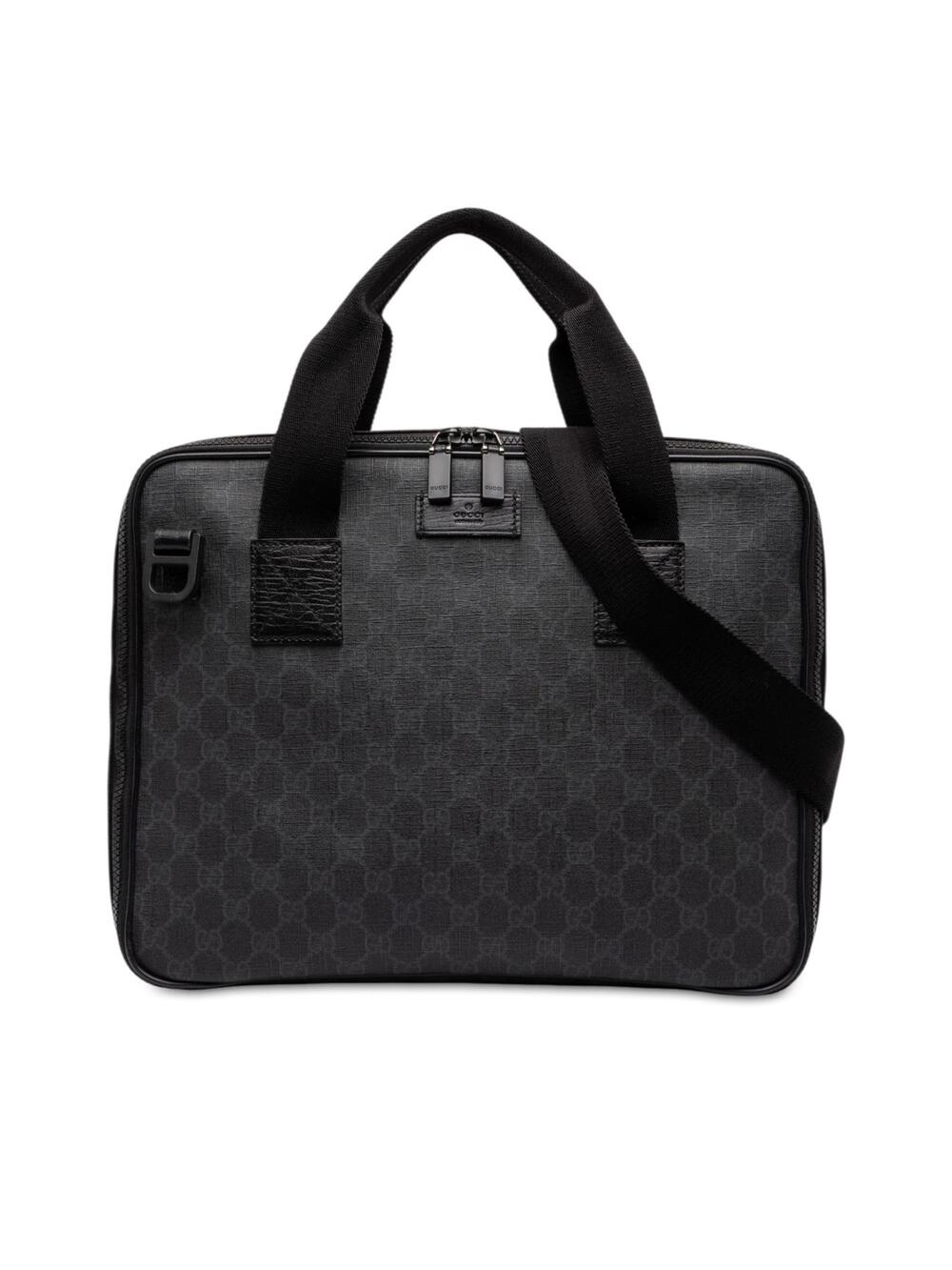 Gucci Gg Supreme Laptop Bag Pre-Loved #346861G60B